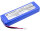 Ersatzakku - CS-JML310SL - JBL Charge 2 Plus / GSP1029102R - 3,7 Volt 6000mAh Li-Polymer