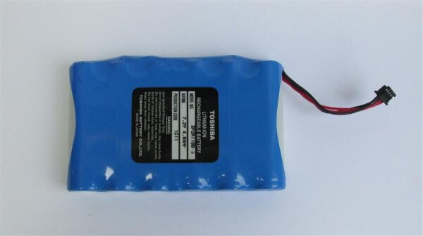 Akkureparatur - Zellentausch - Toshiba 3P2R11BB-S / 1C11 / SIEMENS 6GK1 906-1BA00 - 7,2 Volt Li-Ion Akku