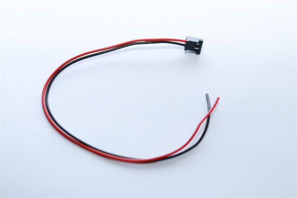 Senderakkuanschlusskabel Graupner - flach, 0,25 mm², PVC, 20 cm, lose