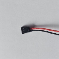 Senderakkuanschlusskabel Graupner - flach, 0,25 mm², PVC, 20 cm, lose