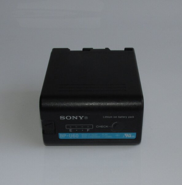 Akkureparatur - Zellentausch - Sony BP-U60 - 14,4 Volt Li-Ion