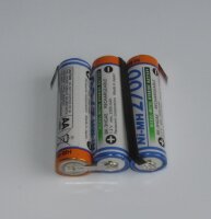 Akkupack für m3 Power Plus + / Hotronic Footwarmer - 3,6 Volt Ni-MH zum Selbsteinbau