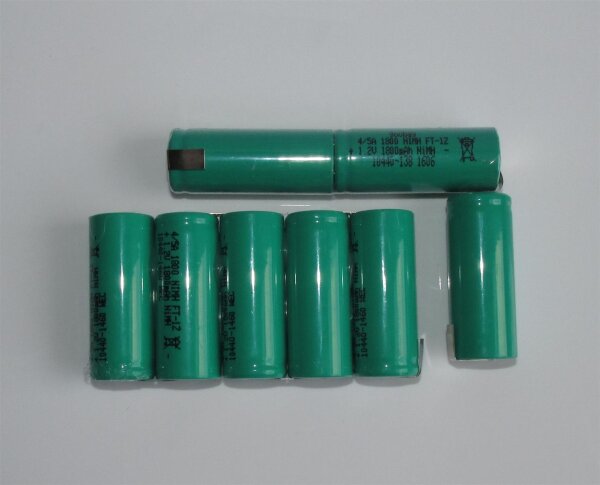 Akkupack für BATTERY 765.0781 / 735.7320 - 9,6 Volt zum Selbsteinbau