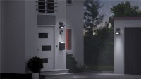 goobay - LED Solar-Wandleuchte mit Bewegungsmelder - 1,5 W