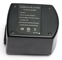 Ersatzakku - GD-HIL-14.4(B) - Hilti SF 144-A / SFH 144-A - 14,4 Volt 3000mAh Li-Ion Werkzeugakku