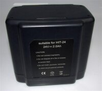 Ersatzakku - GD-HIT-24 - Hitachi C7D / DH24DV / UB24D - 24 Volt 2500mAh / 60,00Wh Werkzeugakku