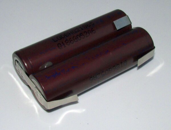 Akkupack für Wolf Garten POWER BS 80 plus - 7,2 Volt Li-Ion - zum Selbsteinbau