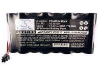 Ersatzakku - CS-MS1449MX - Siemens AS36059 / SC6002XL / Dräger MS14490 - 14,4 Volt 5200mAh Li-Ion