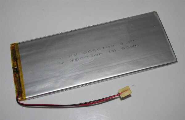Einzelzelle - 3066180 - 3,7 Volt 4500mAh Li-Polymer