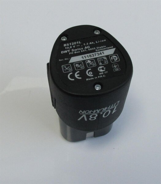 Akkureparatur - Zellentausch - DWT Swiss BS1201L - 10,8 Volt Li-Ion Akku