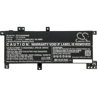 Ersatzakku - CS-AUX456NB - Asus X456 / C21N1508 - 7,6 Volt 4800mAh Li-Polymer