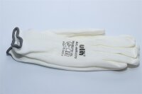 Nylon Feinstrick-Handschuhe mit weißer PU-Beschichtung, Cat II, Größe 10