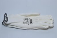 Nylon Feinstrick-Handschuhe mit weißer PU-Beschichtung, Cat II, Größe 10