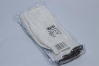 Nylon Feinstrick-Handschuhe mit weißer PU-Beschichtung, Cat II, Größe 10
