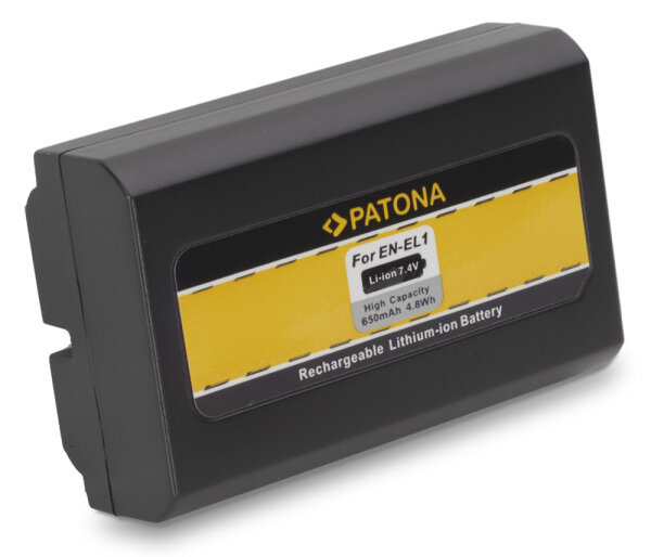 Ersatzakku - EN-EL1 - 7,4 Volt 650mAh Li-Ion