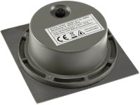 Solar LED Bodenstrahler CTB-E eckig 105x105 mm | IP44 | Edelstahl | befahrbar bis 2.000 kg