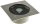 Solar LED Bodenstrahler CTB-E eckig 105x105 mm | IP44 | Edelstahl | befahrbar bis 2.000 kg