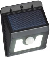 Solar Wandleuchte + Bewegungsmelder SWL08 8 LEDs, 150lm, IP44, Akku | EOL