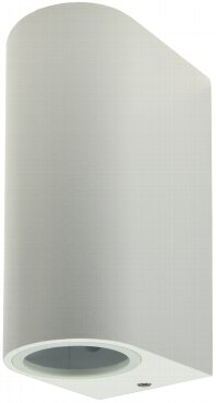 LED-Wandleuchte "CTW-2" für 2x GU10, IP44, Gehäuse weiß