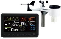 Digitale Funk-Wetterstation "CTW-902 Wi" Luftfeuchte, Wind & Regen, WiFi