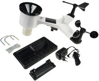 Digitale Funk-Wetterstation "CTW-902 Wi" Luftfeuchte, Wind & Regen, WiFi