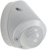Wand- & Decken-Bewegungsmelder 360° LED geeignet, 8m Detektion, weiß