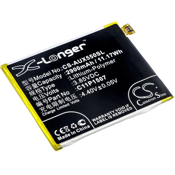 Ersatzakku - CS-AUX550SL - Asus X550 / 0B200-01670100 - 3,85 Volt 2900mAh Li-Polymer