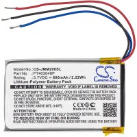 Ersatzakku - CS-JMM200SL - JBL Clip / FT403048P / Micro 2...