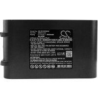 Ersatzakku - CS-DYC630VX - Dyson 965874-02 / DC58 / V6 - 21,6 Volt 4000mAh Li-Ion