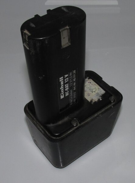 Akkureparatur - Zellentausch - Einhell NC-BAT 12 V / 45.111.30 / 91012 - 12 Volt Akku
