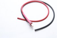 Akkugegenkabel T-, 4,0 mm² - Silikonlitze - 30 cm
