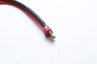 Akkugegenkabel T-, 4,0 mm² - Silikonlitze - 30 cm