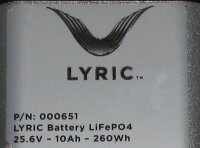Akkureparatur - Zellentausch - LYRIC 000651 / OrangeBikeConcept / bikeboard EBB-000651 - 25,6 Volt 10Ah LiFePO4 Akku