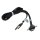 OTB - Datenkabel 3in1 - iPhone / Micro-USB / USB-C - Flachbandkabel - 1m - schwarz