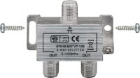 goobay - BK-Verteiler, 2-fach - Verteiler für BK-Anlagen 5 MHz - 1000 MHz