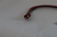 Akkugegenkabel mit "T" Goldstecker - 12 AWG - Silikonlitze - 30cm