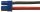 Akkukabel EC3 - Buchsenkabel - 30 cm - 14 AWG - Silikonlitze