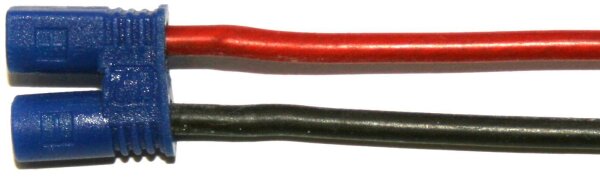 Akkugegenkabel EC5 - Steckerkabel - 30 cm - 10 AWG - Silikonlitze