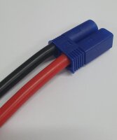 Akkugegenkabel EC5 - Steckerkabel - 30 cm - 10 AWG - Silikonlitze