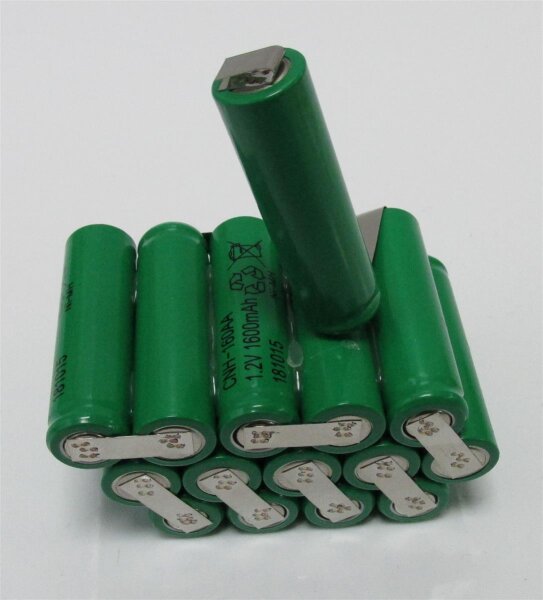 Akkupack für POWERPLUS POW30625 - 18 Volt Ni-MH zum Selbsteinbau