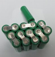Akkupack für POWERPLUS POW30625 - 18 Volt Ni-MH zum Selbsteinbau
