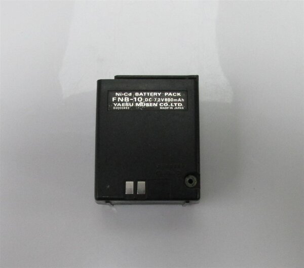 Akkureparatur durch Zellentausch - Yaesu Musen FNB-10 - 7,2 Volt Akku