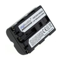 digibuddy - Ersatzakku - Sony Alpha SLT-A57 / DSLR-A100 / NP-FM500H - 7,2 Volt 1600mAh Li-Ion