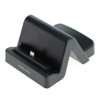 digibuddy - USB Dockingstation 1401 kompatibel mit iPhone / iPad - variabler Connector - schwarz