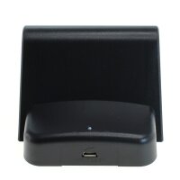 digibuddy - USB Dockingstation 1401 kompatibel mit iPhone / iPad - variabler Connector - schwarz