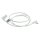 OTB - Datenkabel Micro-USB - Nylonmantel / 90 Grad Stecker / braided / L Shape - 1,0m - weiß
