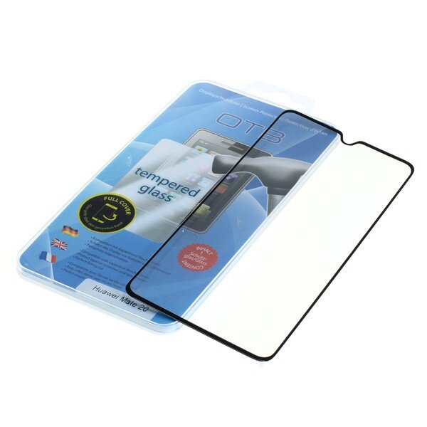 OTB - Displayschutzglas Full Cover 3D passend für Huawei Mate 20 schwarz