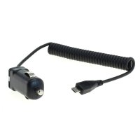 OTB - KFZ-Ladekabel Micro-USB - 1A - Spiralkabel - schwarz