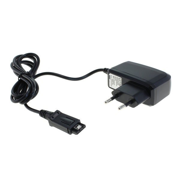 OTB - Ladegerät für Siemens A35, A50, C25, C35, M50, S35, S45, SL45 und weitere - 100-240V / 500mA - Schwarz