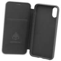 COMMANDER - BOOK CASE ELEGANT für Apple iPhone X / XS - Black